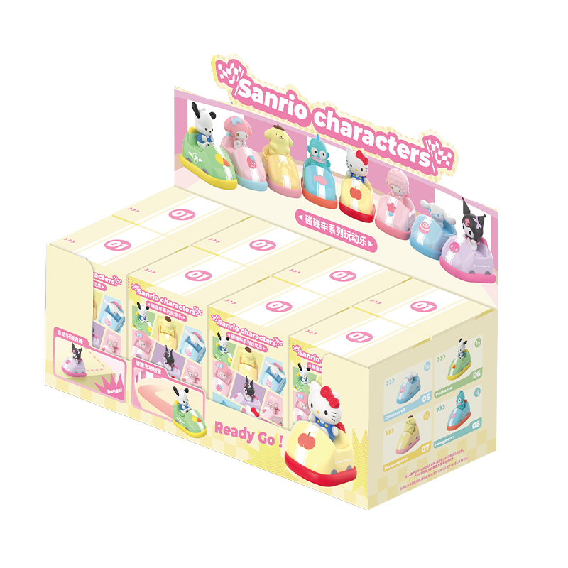 مجسمات سيارات مويتش سانريو المصدّة، صندوق عمياء، ألعاب سباق تعمل باللف مع 8 شخصيات بالإضافة إلى سلسلة سرية نادرة ومتحركة ومضحكة لهواة الجمع، للأعمار من 15 عامًا فما فوق، مقتنيات وشخصيات