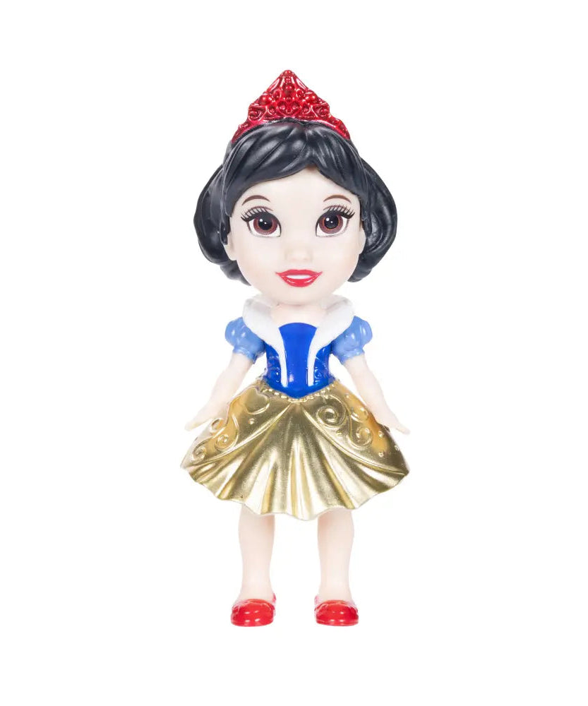 دمى ديزني برنسيس وفروزن الصغيرة للأطفال الصغار مقاس 3 بوصات قابلة للتجميع، تتضمن موانا، بيل، مولان، تيانا، إلسا، كريستوف، سفين، أولاف، والمزيد - لعبة تظاهرية للبنات من سن 3 سنوات فما فوق