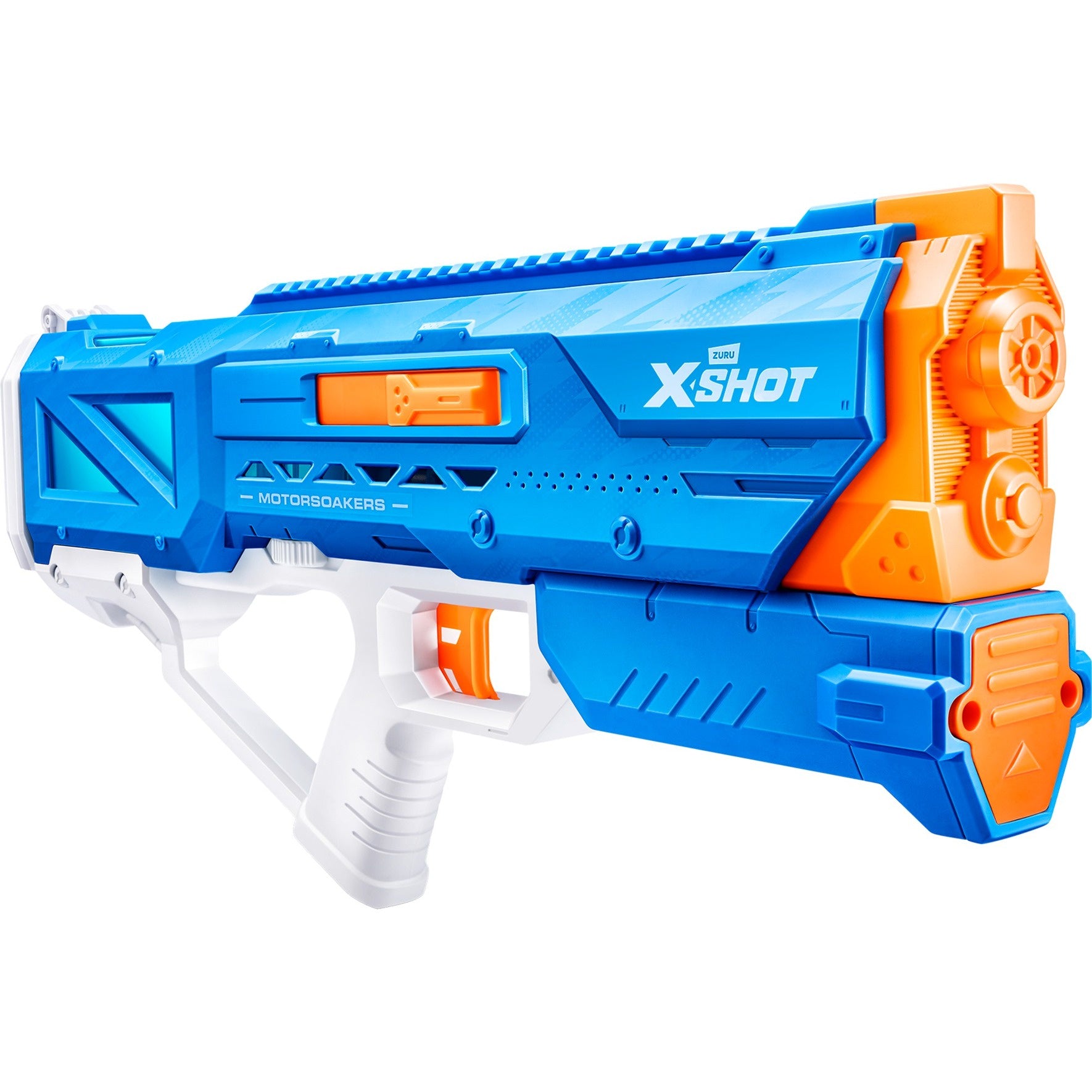 XSHOT Water Fast Fill Motor Soaker Hydra Pulse Water Toy Gun, Motorized Water Blaster with 650ml Capacity, Fast-Fill Technology, Rechargeable Battery, Blasts Up to 29 Feet, Outdoor Summer Water Toy for Boys and Girls Age 8+