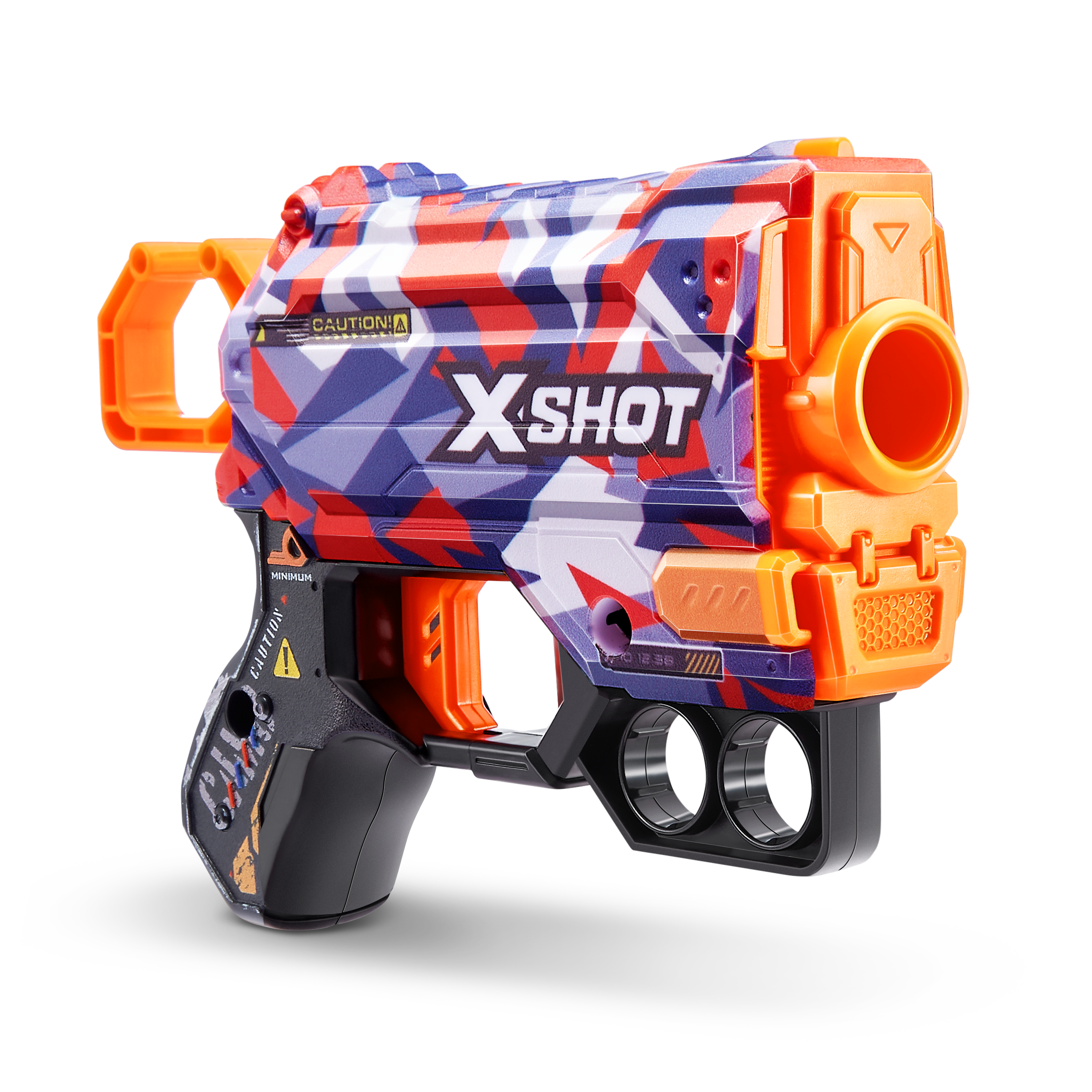 X Shot Skins Menace Blaster, Compact Foam Dart Gun for Boys, Age 8+
