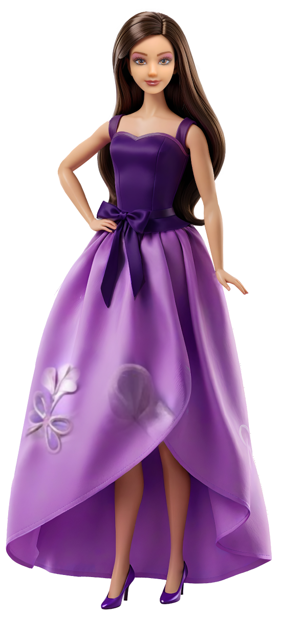 Fulla Doll with Carry Bag Set, Travel Play Doll Set with Matching Bags, Pretend Play Toy for Girls Ages 3 and Up