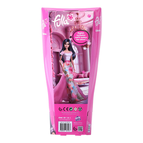 Fulla Fashion Collection Doll, Stylish Dress-Up Doll with Trendy Outfit and Accessories, Pretend Play Toy for Girls Ages 3 and Up