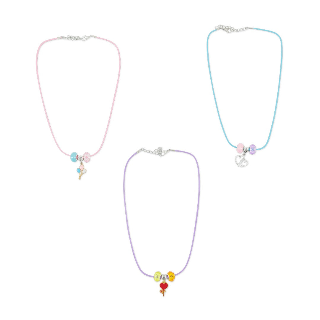 Fulla Shine & Sparkle 5-in-1 Jewelry Craft Set for Kids Ages 3+, DIY Bracelets & Necklaces, 138+ Beads, Charms & Elastic Cords