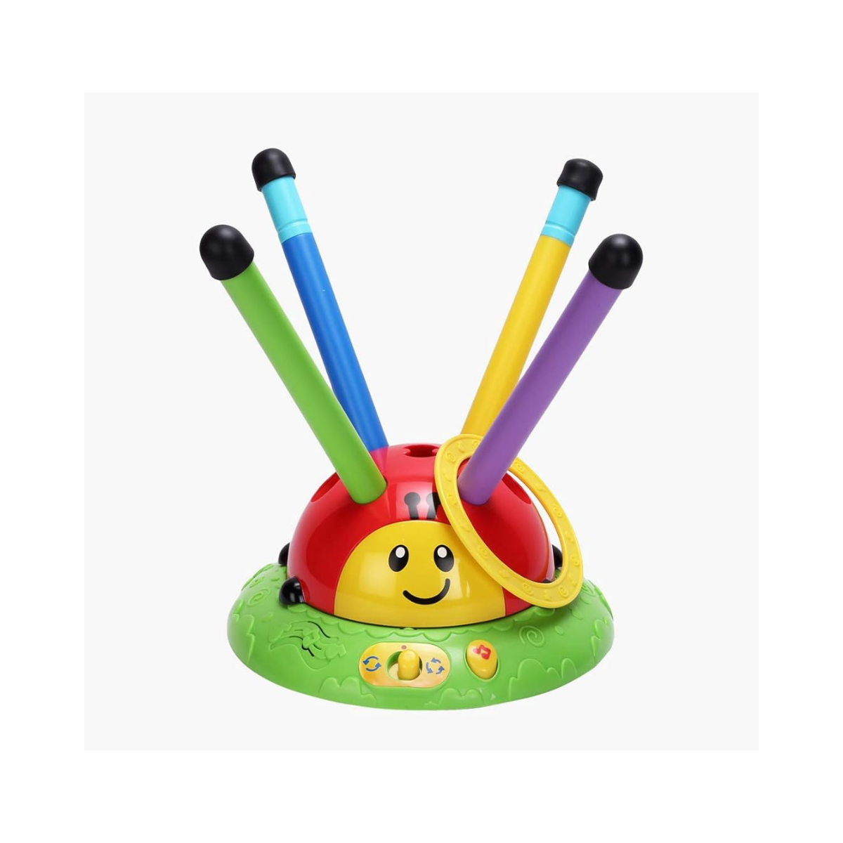 Winfun 6002-NL Skip 'N Toss Beetle Activity Toy, Fun Outdoor & Indoor Game for Kids 3+ Years, Hand-Eye Coordination & Motor Skill Development