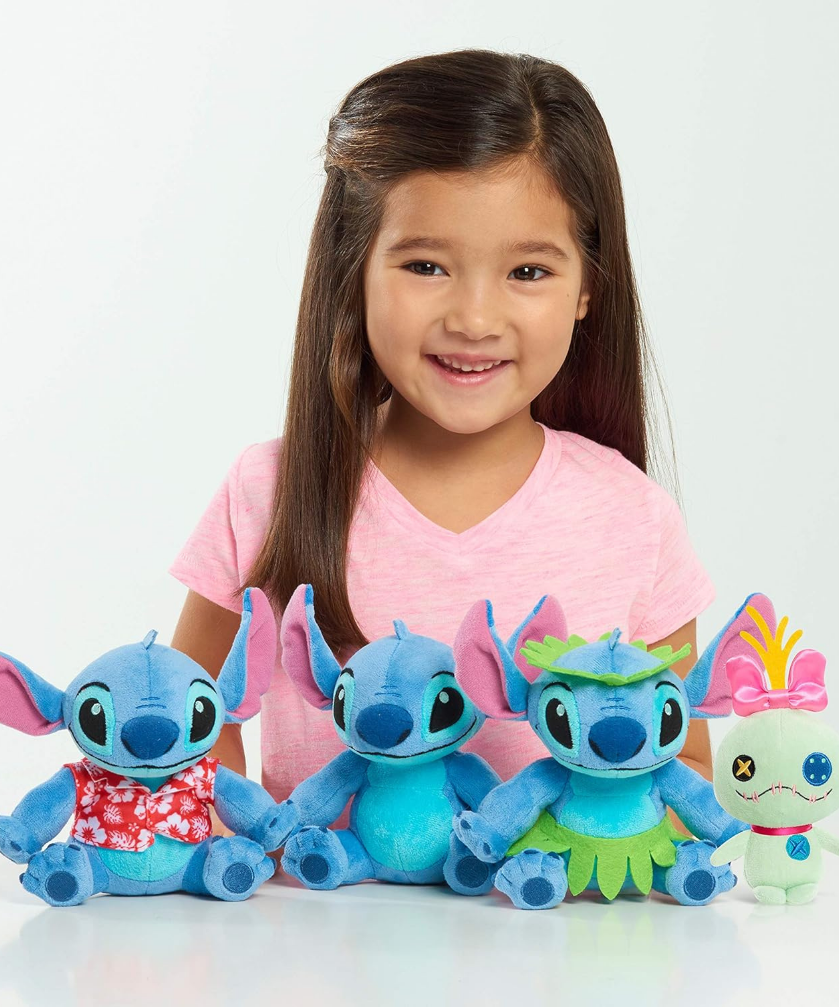 لعبة ديزني ليلو وستيتش المحشوة برائحة الغرزة مقاس 6 بوصات (15 سم) مع إصدار صوتي، ناعمة ومحبوبة، لعبة أطفال مرخصة رسميًا من جاست بلاي، للأولاد والبنات، من عمر سنتين فما فوق