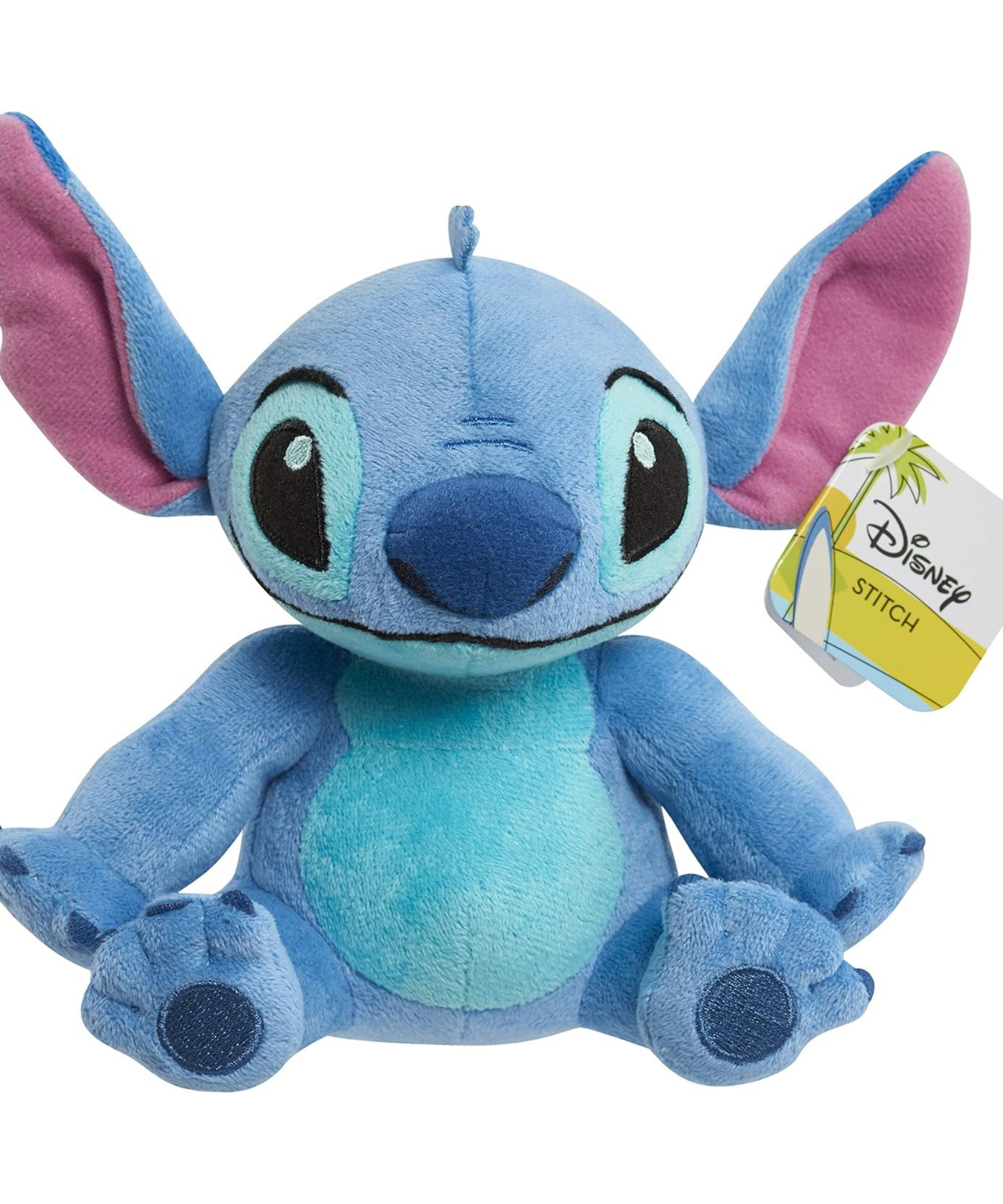 لعبة ديزني ليلو وستيتش المحشوة برائحة الغرزة مقاس 6 بوصات (15 سم) مع إصدار صوتي، ناعمة ومحبوبة، لعبة أطفال مرخصة رسميًا من جاست بلاي، للأولاد والبنات، من عمر سنتين فما فوق