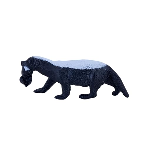 MOJO Honey Badger Female with cub Toy Figure