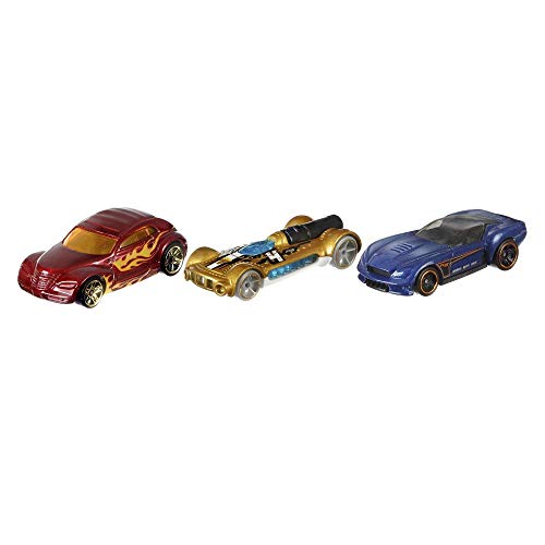 Mattel Hot Wheels Basic Car Assortment 3 Pack Toy Cars for Boys and Girls Ages 3 Years and Up Die Cast Vehicles for Racing Collecting and Imaginative Play
