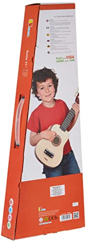 Viga Guitar 21" Natural, Multicolored