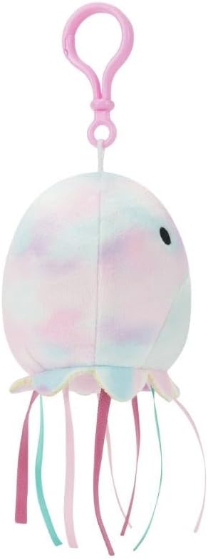 Squish Mallows Clip On Krisa 3.5 inch Officially Licensed Kellytoy Plush Toy Colorful Soft Gift for Kids Girls & Boys Washable Stuff Toy Multicolor All Age