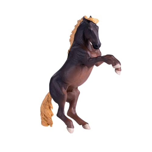 MOJO Brumby Stallion Figurine, Hand-Painted Farm & Horses Model, Realistic Collectible Toy, Educational Diorama Figure, Ages 3+