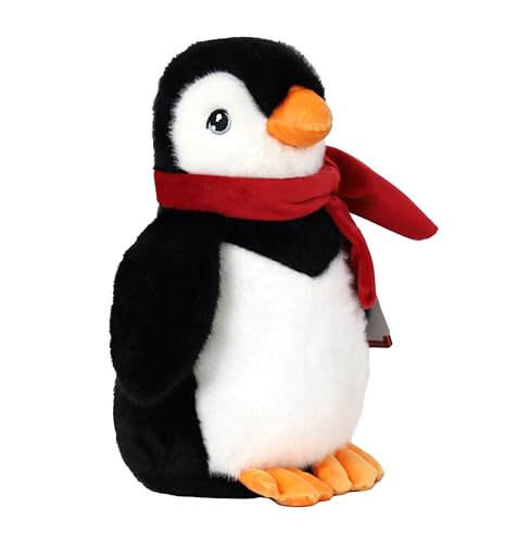 Keeleco Penguin Christmas 25cm, Plush, Cuddle Toys for Kids, Ideal Gift for Babies Toddlers & Adults