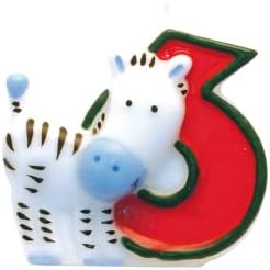Amscan Number 6 Candle – 551796 Safari