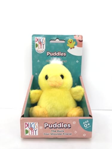 Pugs At Play Shoulder Buddy Puddles 4-Inch