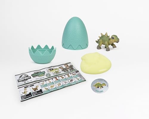 Jurassic World Captivz Hatchling Buildable Dinos, Green, 50g