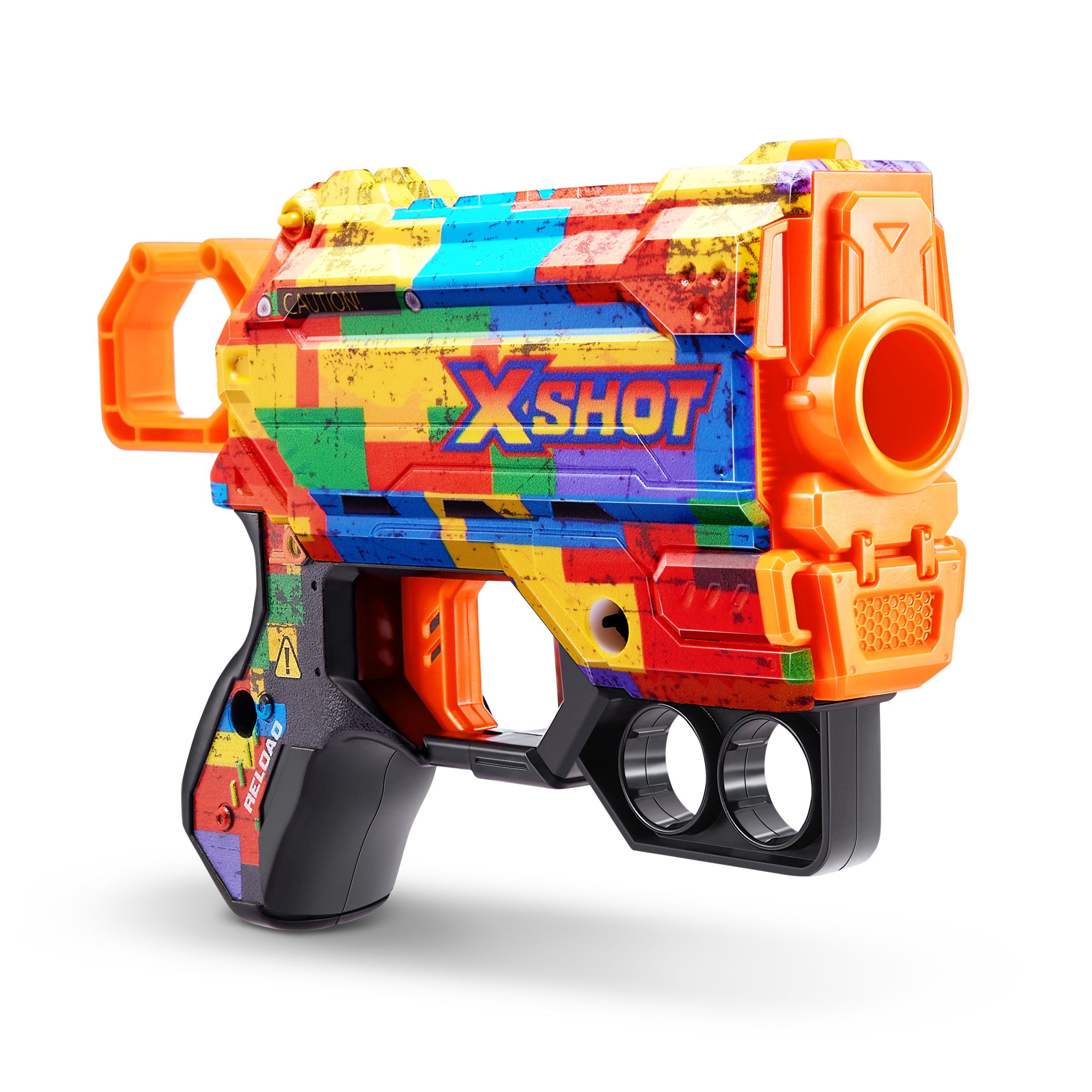 X Shot Skins Menace Blaster, Compact Foam Dart Gun for Boys, Age 8+