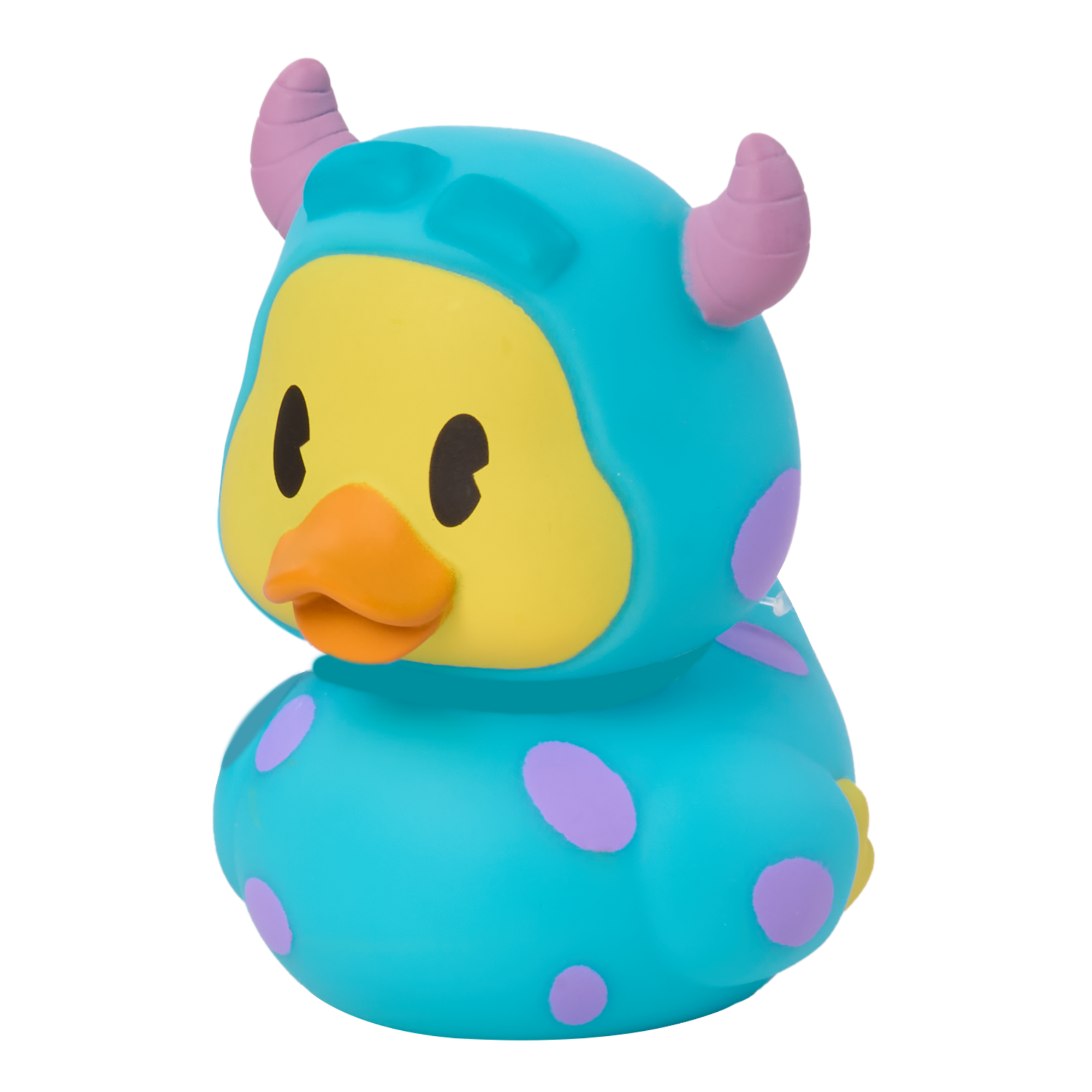 لعبة البطة المطاطية العائمة سولي من ديزني دكالوز مقاس 3 بوصات، تمثال بطة قابل للتجميع، لعبة حمام مرخصة رسميًا مناسبة للأولاد والبنات من عمر سنتين فما فوق