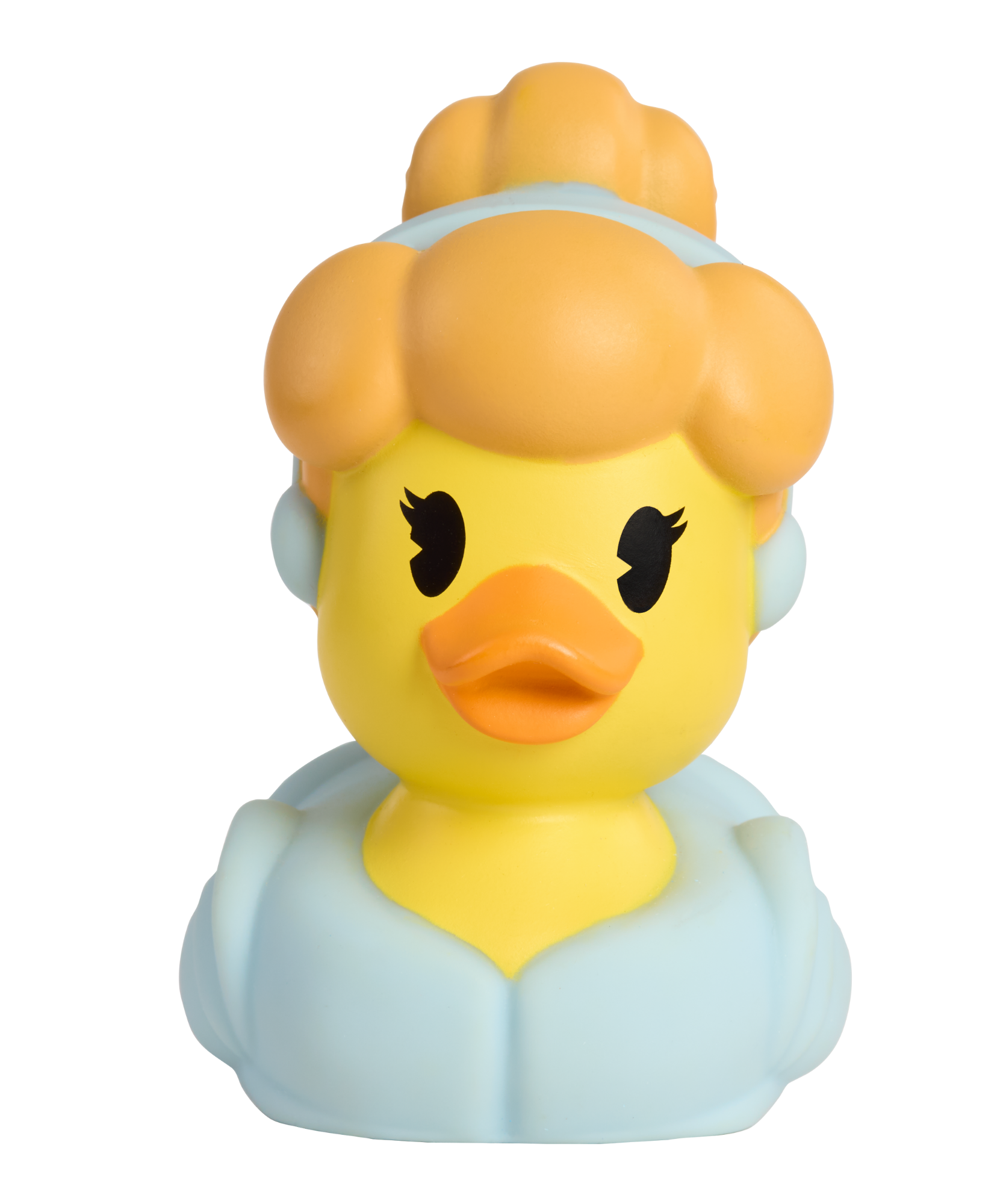 لعبة البطة المطاطية العائمة سندريلا من ديزني دكالوز مقاس 3 بوصات، تمثال بطة قابل للتجميع، لعبة حمام مرخصة رسميًا مناسبة للأولاد والبنات من عمر سنتين فما فوق