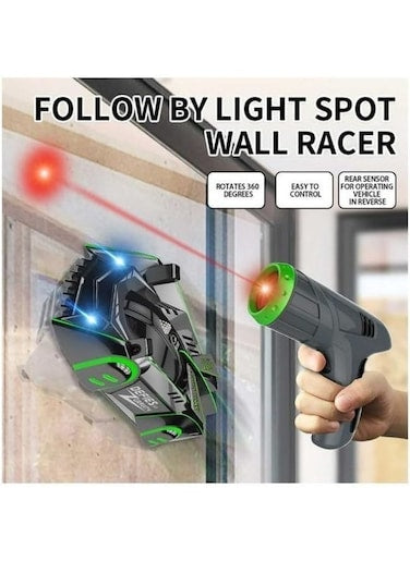 Infrared Spot Light Follower Wall Racer Car