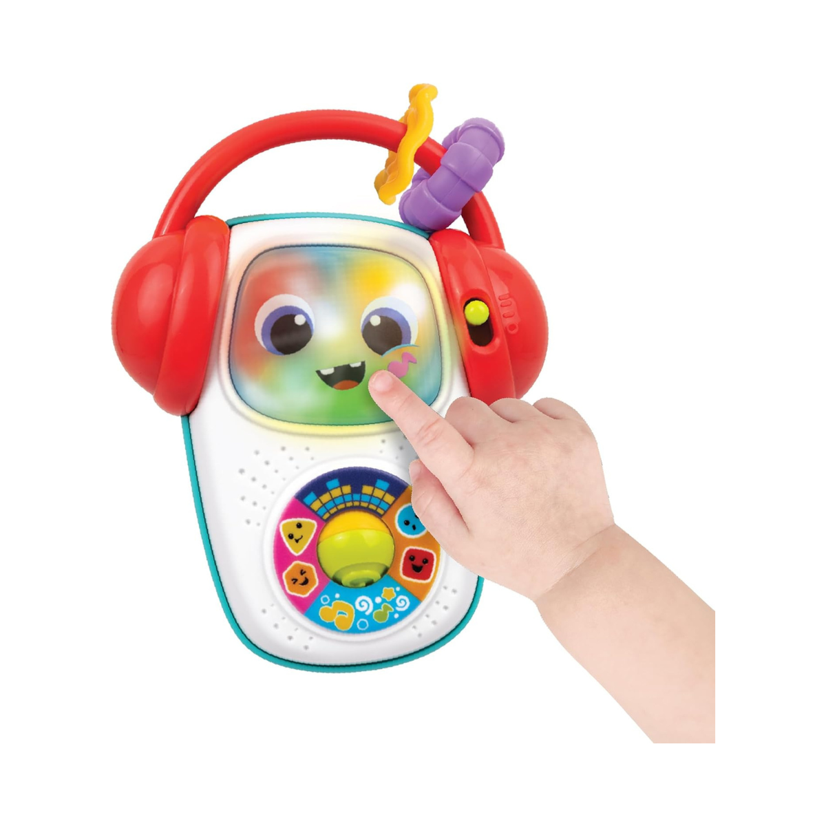 Winfun On-the-Go Baby Music Player Interactive Musical Toy for Toddlers 3-36 Months with Lights and Fun Tunes