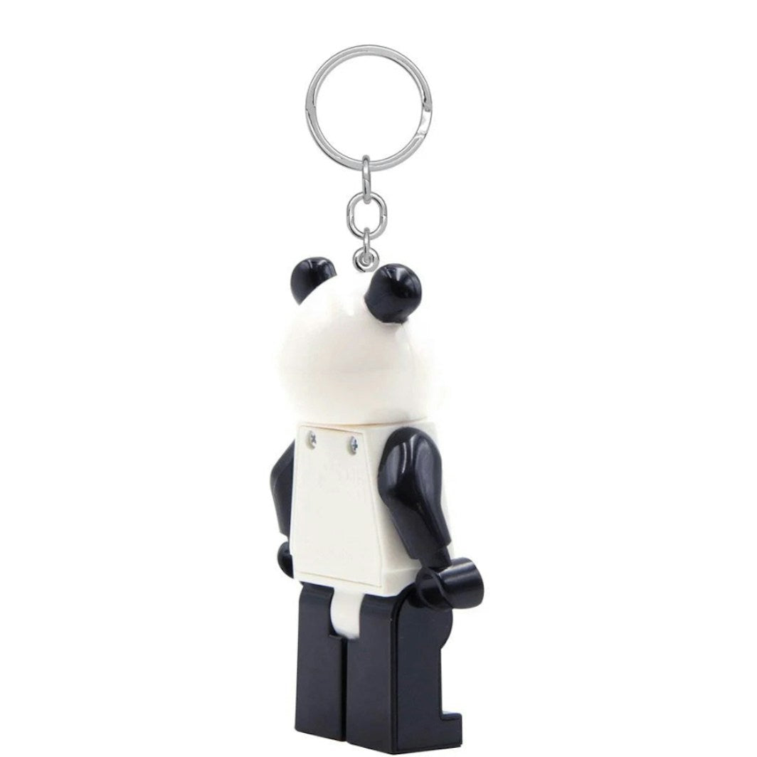 Lego Minifigures Keychain Light - Panda Guy - 3 Inch Tall Figure (KE195H)