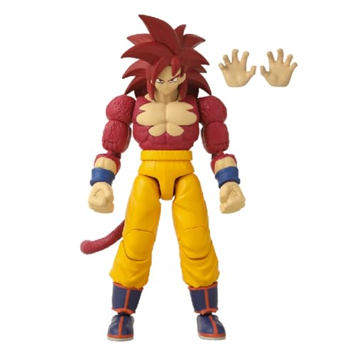 Bandai - Dragon Ball Stars Daima Series - Super saiyan 4 - Goku Daima Version, 17cm Action Figure, Highly Details Articulated Figurine, Collectible, 4 Years+