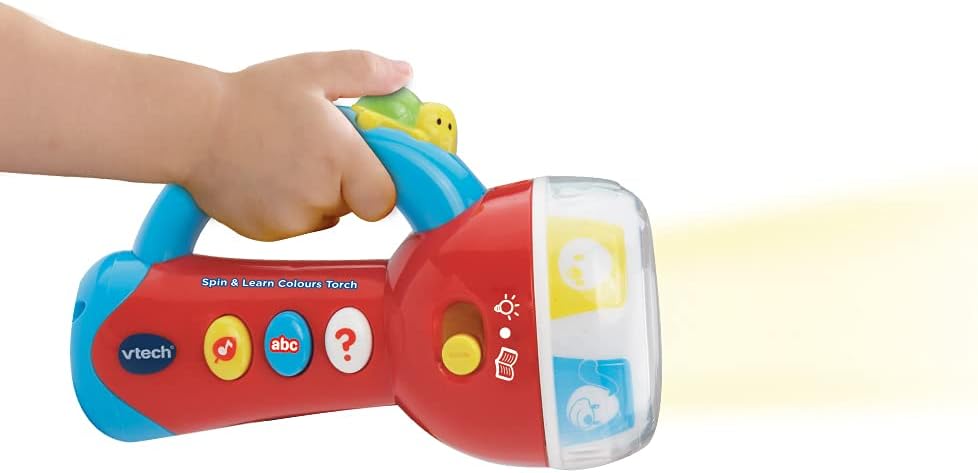 VTech Baby 185903 Spin and Learn Colours Torch - Multi-Color