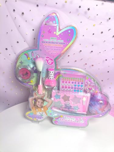 Pecoware Twinkle Decorating Fun, Creative Play Set, Safe Fashion and Beauty Activity, 100g, Ages 3+