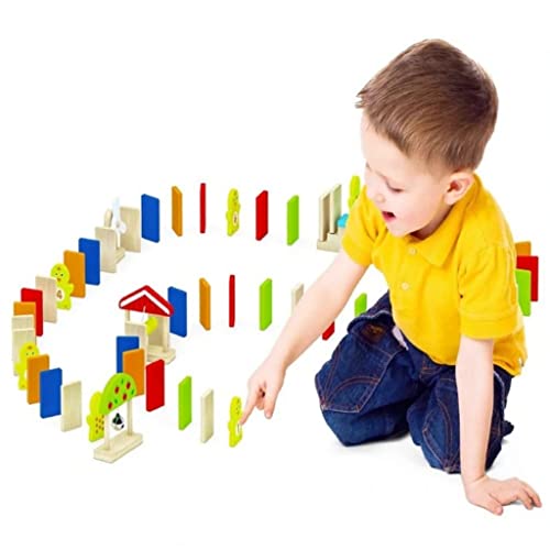 Viga Domino Run Set For Kids Ages 3+ Years