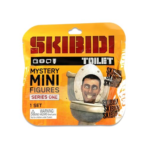 Skibidi Toilet Mystery Figures - Collectible Figures, Officially Licensed Skibidi Toilet Merch, 1 Figure