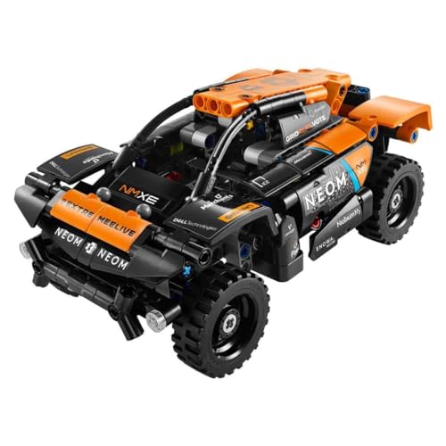LEGO Technic NEOM McLaren Extreme E Race Car Toy For Kids, Boys & Girls Aged 7+ Years Old who Love Model Cars, Off-Road Pull-Back Racing Vehicle Set, Birthday Gift Idea 42166