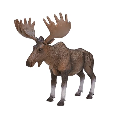 MOJO Moose (European Elk) Realistic International Wildlife Hand Painted Toy Figurine