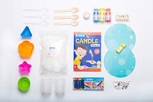 Explore.. | stem learner | my candle making lab (learning & educational diy activity toy kit, for ages 6+ of boys and girls)- Multi color