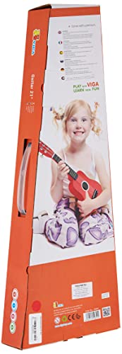 Viga Wooden Guitar 21" Red, 50691