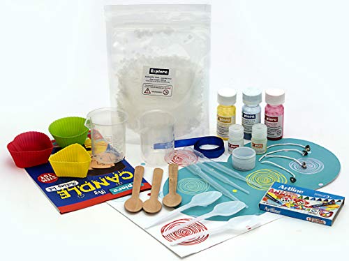 Explore.. | stem learner | my candle making lab (learning & educational diy activity toy kit, for ages 6+ of boys and girls)- Multi color