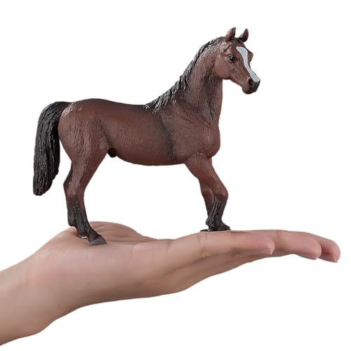 MOJO Mgm 387084 Animal Figurine Arab Stallion Horse Chestnut XL 11 x 12 cm