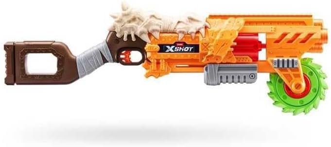 X-Shot Insanity Horrorfire DD Blaster - Action Aiming Game For Kids, Perfect Outdoor Activity For, Teen, Adult, Boys & Girls, Gift For Kids