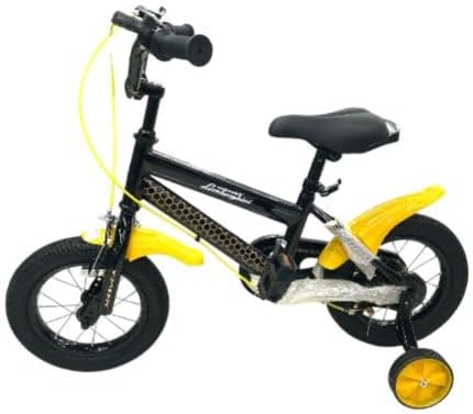Lamborghini Kids Bicycle 12 Inch Black/Yellow LBK013-YS