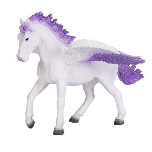 MOJO Pegasus Lilac Figurine, Hand-Painted Fantasy Creature, Realistic Collectible Toy Model, Fantasy Collection, Lilac Color, Ages 3+