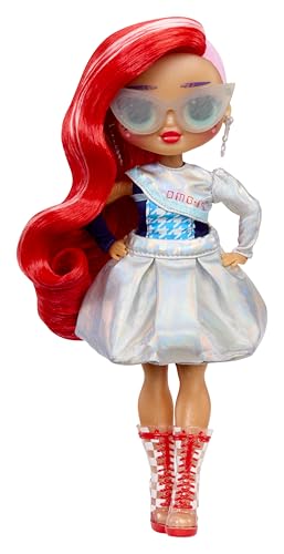 LOL Surprise OMG Eye Spy Fashion Doll for Kids, Interactive Unboxing with Clues, Color Change Feature, Charm Key Necklace, Collectible Accessories, Spy, Fairy, Superhero & Rockstar Styles