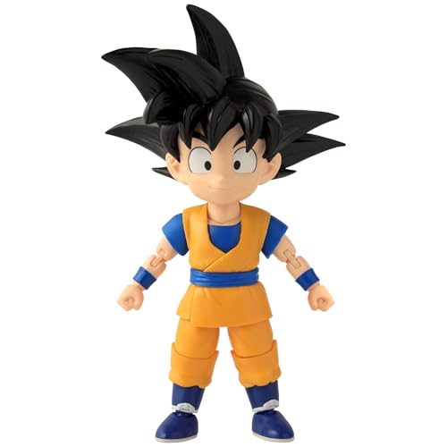 Bandai - Dragon Ball Stars Daima - Goku Mini 5-Inches, Young Warrior Goku, 17cm Action Figure, Highly Details Articulated Figurine, Collectible, 4 Years+