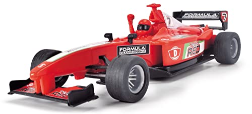 Dickie Toys - Racer Formula (14 cm) - Vehicle with Pull Rope for Children from 3 Years. 1:32 Scale, Random Color, (203341035)