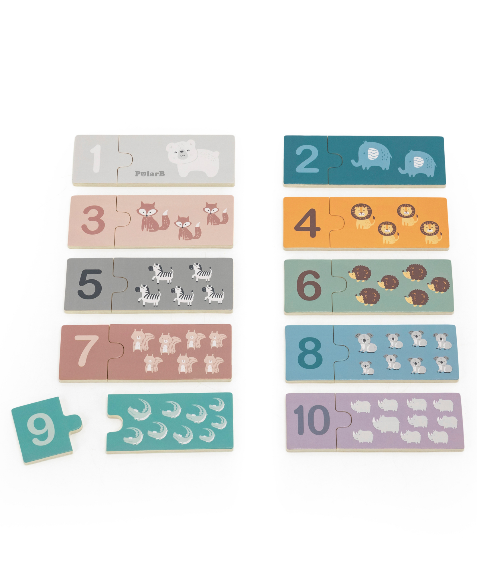 مجموعة ألعاب تعليمية خشبية من PolarB Grow-with-Me للأطفال الصغار، صديقة للبيئة، لعبة لتنمية المهارات الحسية والإدراكية والحركية الدقيقة، مناسبة للأطفال من الأولاد والبنات من عمر سنتين إلى ثلاث سنوات