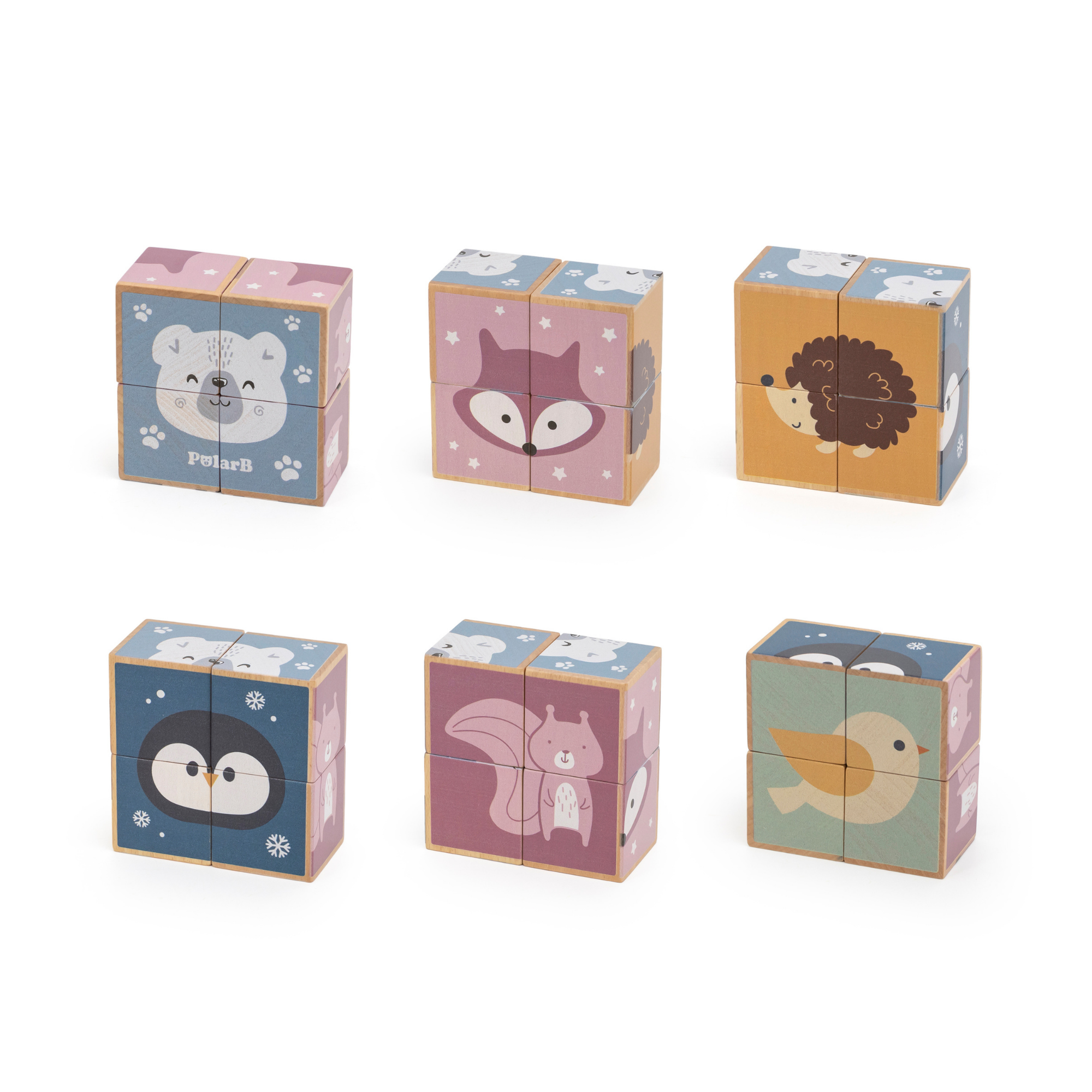 مجموعة ألعاب تعليمية خشبية من PolarB Grow-with-Me للأطفال الصغار، صديقة للبيئة، لعبة لتنمية المهارات الحسية والإدراكية والحركية الدقيقة، مناسبة للأطفال من الأولاد والبنات من عمر سنتين إلى ثلاث سنوات