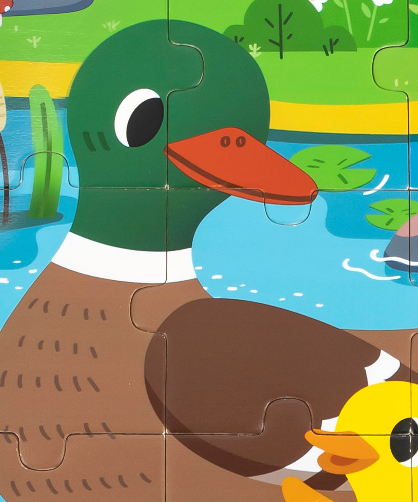 لعبة فيجا داك، أحجية الصور المقطوعة من 9 قطع، لعبة مونتيسوري الخشبية، تُنمّي المهارات الحسية والإدراكية والحركية الدقيقة، لعبة تعليمية للأطفال غير سامة وصديقة للبيئة، مناسبة للأولاد والبنات من عمر 18 شهرًا فما فوق