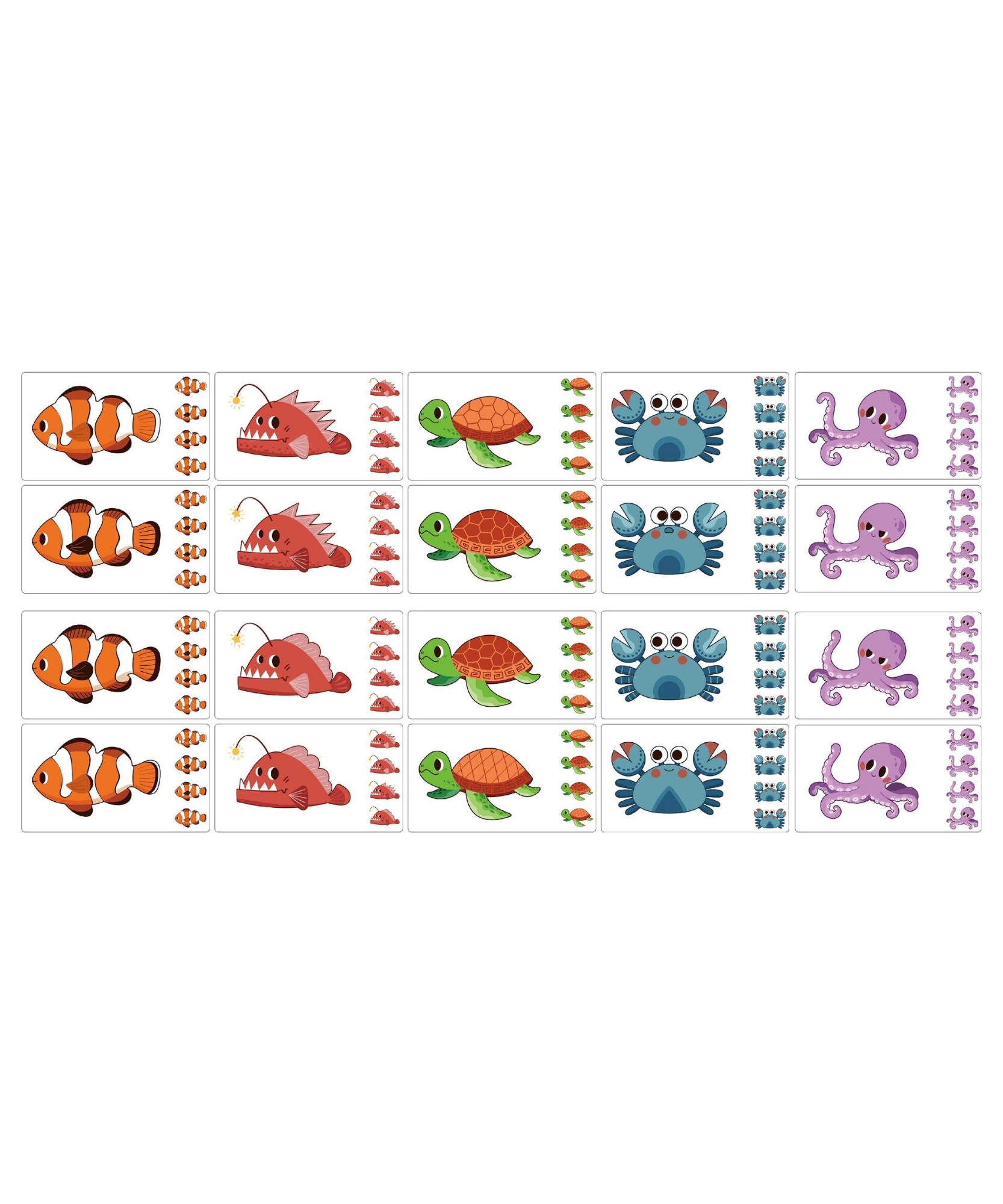 أسرار البحر فيجا، لغز ميكس آند ماتش، 10 قطع بمقبض، لعبة مونتيسوري الخشبية، تنمي المهارات الحسية والإدراكية والحركية الدقيقة، لعبة تعليمية للأطفال غير سامة وصديقة للبيئة، مناسبة للأطفال من سن 3 سنوات فما فوق