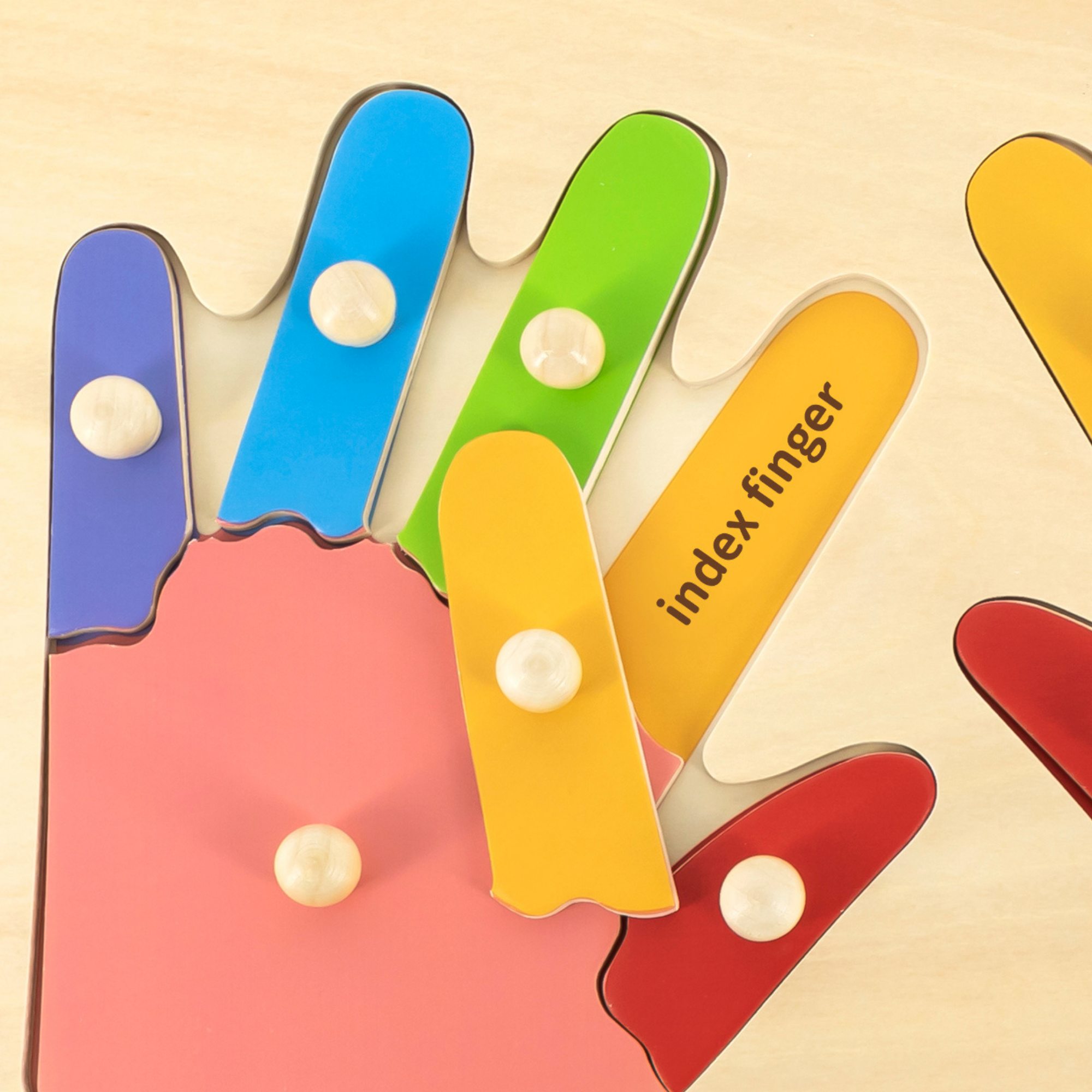 لعبة فيجا هاندز آند فينجرز، أحجية بمقابض من 12 قطعة، لعبة مونتيسوري خشبية، تُنمّي المهارات الحسية والإدراكية والحركية الدقيقة، لعبة تعليمية للأطفال غير سامة وصديقة للبيئة، مناسبة للأطفال من سن 18 شهرًا فما فوق