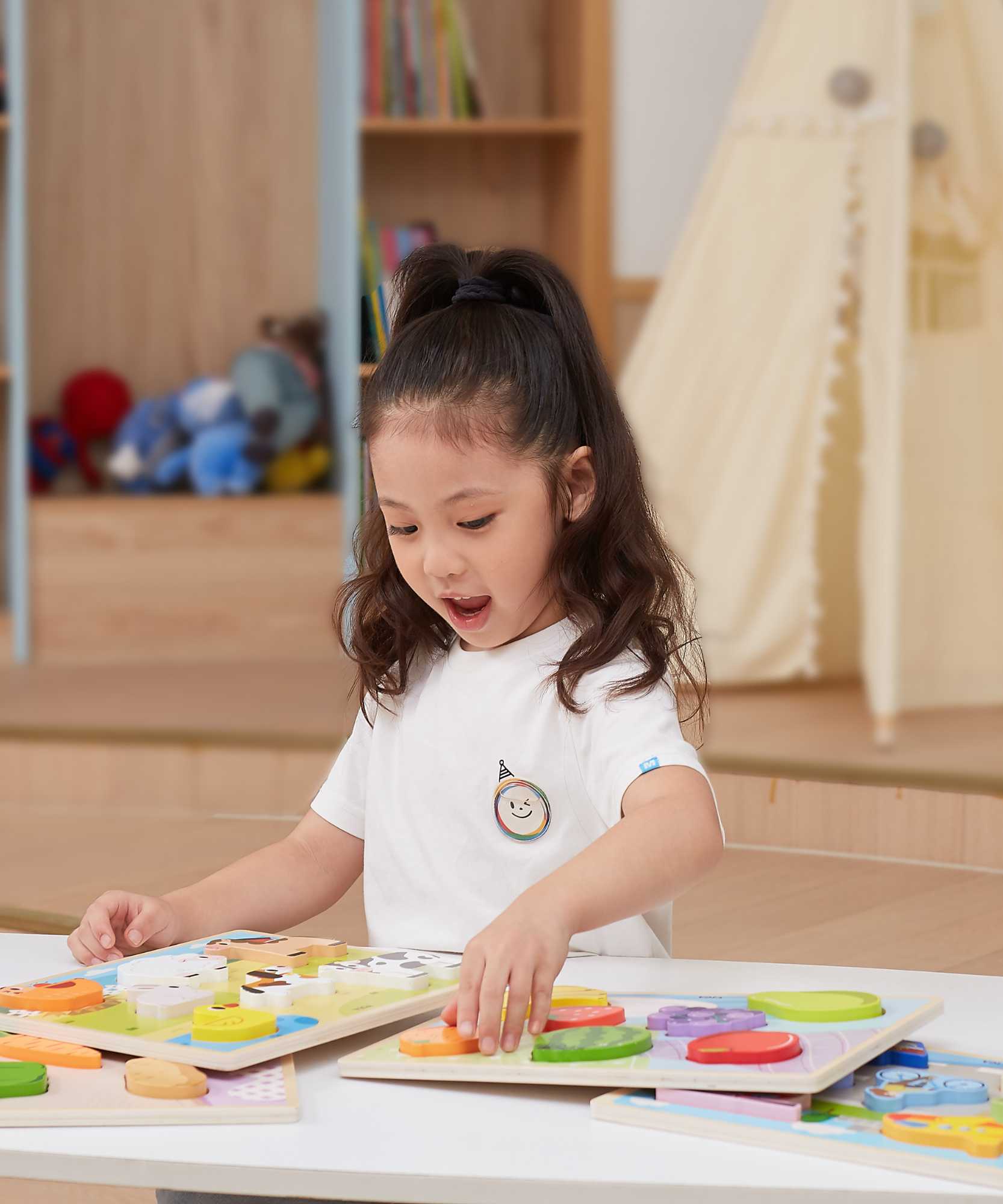 Viga Modes of Transport, 7 Piece Block Puzzle, Montessori Wooden Toy, Develops Sensory, Cognitive & Fine Motor Skills, Non-Toxic & Eco-friendly Kids Educational Toy, Suitable for Children Aged 18M+