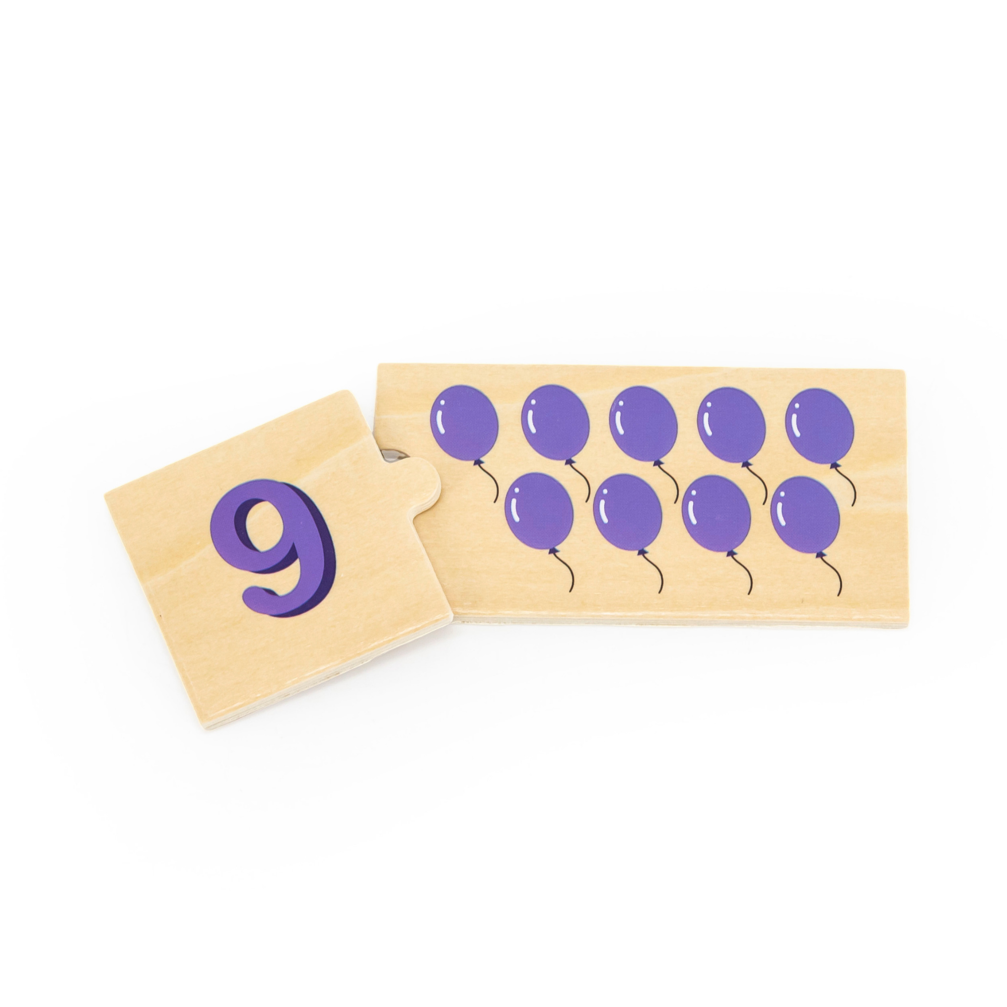 لعبة فيجا لربط الأرقام، مكونة من 20 قطعة، لعبة مونتيسوري خشبية، تنمي المهارات الحسية والإدراكية والحركية الدقيقة، غير سامة وصديقة للبيئة، مناسبة للأطفال من سن 18 شهرًا فما فوق