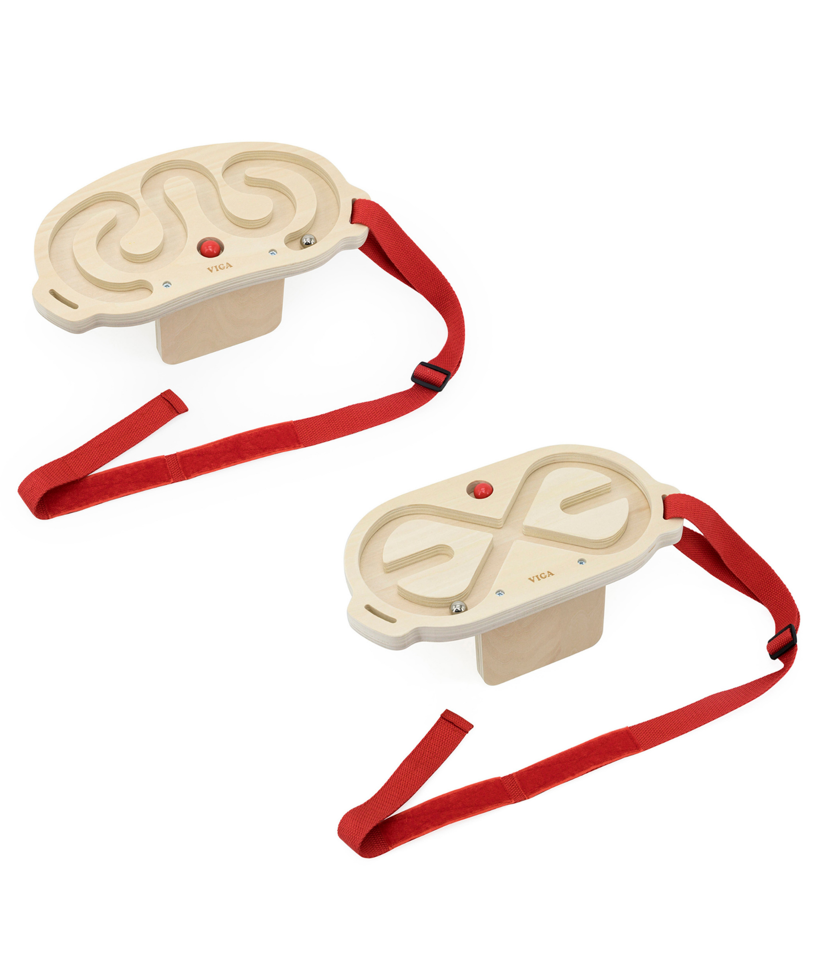 لعبة توازن الجسم من فيجا، أحجية الكرة في المتاهة، لعبة مونتيسوري الخشبية، تُنمّي المهارات الحسية والإدراكية والحركية الدقيقة، لعبة تعليمية للأطفال غير سامة وصديقة للبيئة، مناسبة للأولاد والبنات من عمر 3 سنوات فما فوق